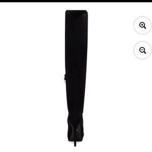Thalia Sodi Black Over the Knee Boots